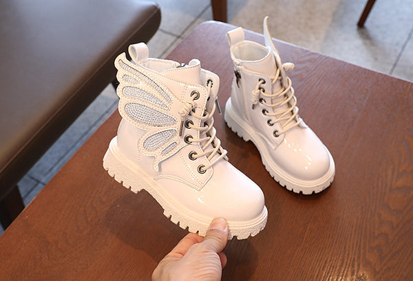 Butterfly Glitter Boots (2 Colours)
