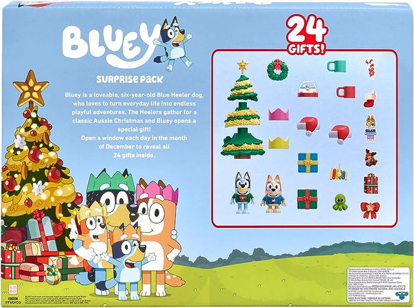 BLUEY FAMILY CHRISTMAS SURPRISE ADVENT CALENDAR PACK - Sept Pre Order