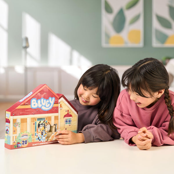 Bluey's Surprise Countdown, Celebrate And Reward Your Child Using This "Any Occasion" Countdown Calendar With 20 Bluey Gifts Inside, Ideal Small Rewards For Big Milestones