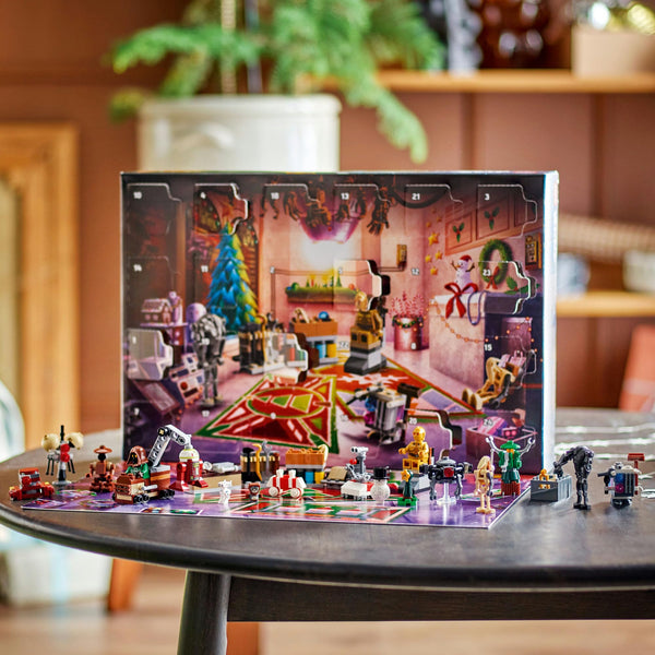 LEGO® Star Wars™ Advent Calendar 2025 75418 Toy Set for Kids, Unique Mini Build Toys, Iconic Characters, Buildable Vehicle, Christmas Holiday Present for Boys, Girls and Any Fan Aged 6 and Over