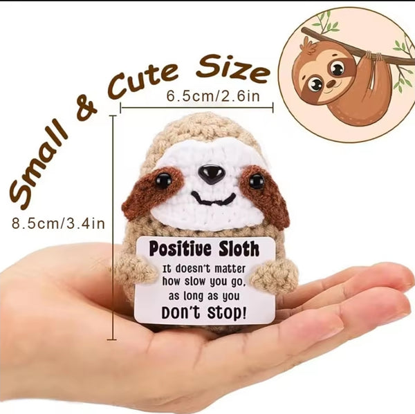 Handmade Emotional Support Mini Crochet Plush with Card - Animals