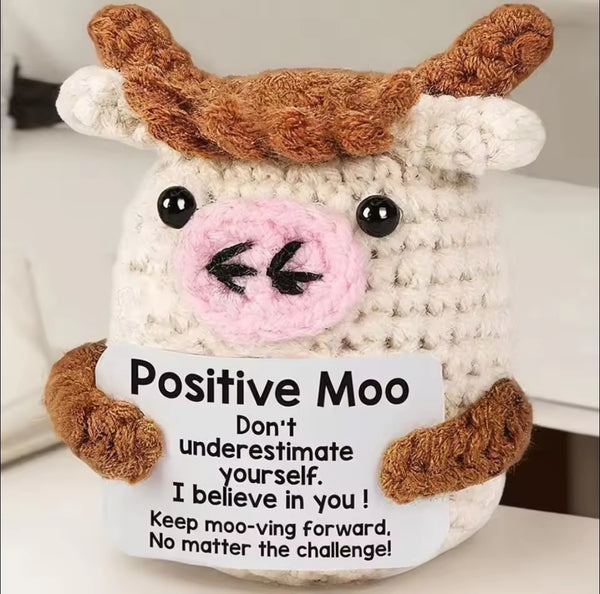 Handmade Emotional Support Mini Crochet Plush with Card - Animals