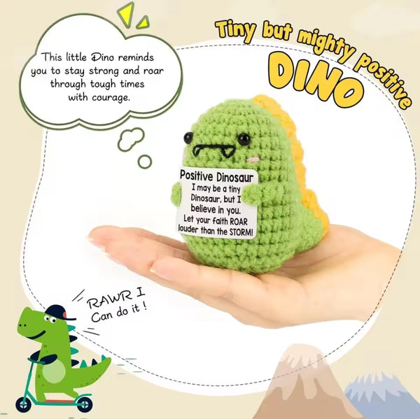 Handmade Emotional Support Mini Crochet Plush with Card - Animals