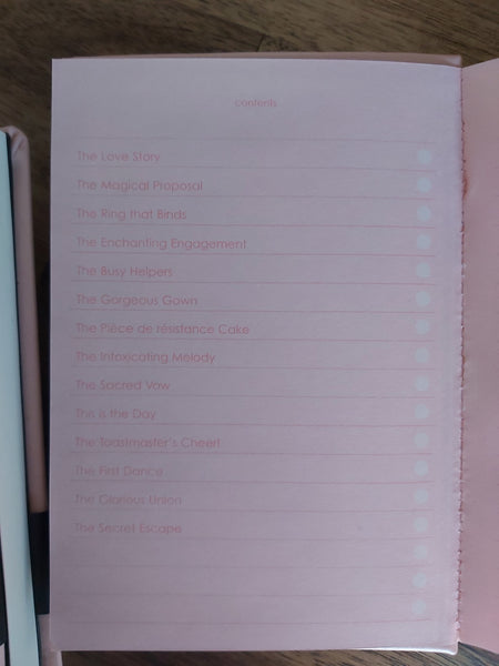 I DO' A6 WEDDING JOURNAL - PINK PU