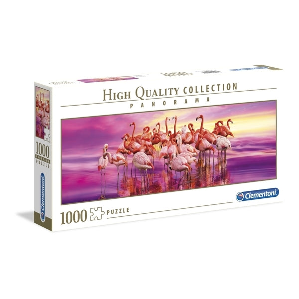 Clementoni 1000pce Panorama – Flamingo Dance