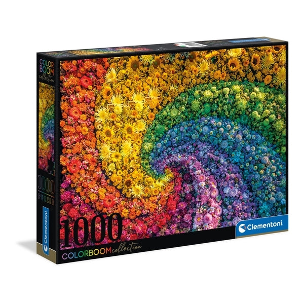 Clementoni 1000pce Colorboom Collection – Whirl (NEW)