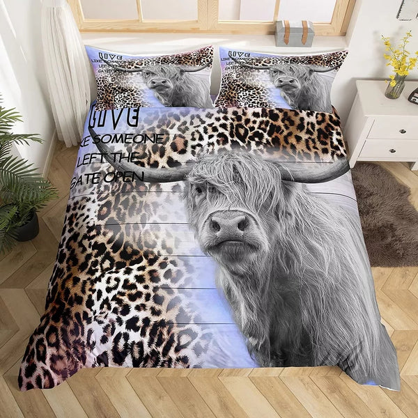 Cattle Floral Bedding Sets - 9 Designs (All Sizes Available)