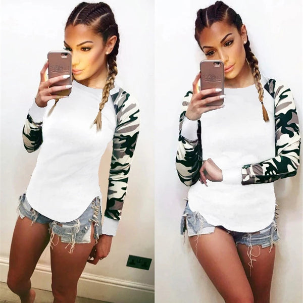 Stella Camo Blouse (5 Colours)