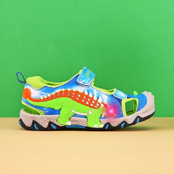 Dinosaur Flashing LED Sandals (2 Colours) Pre Order