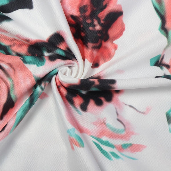 Matching Mother & Daughter Floral Slim Fit Dress (5 Colours)