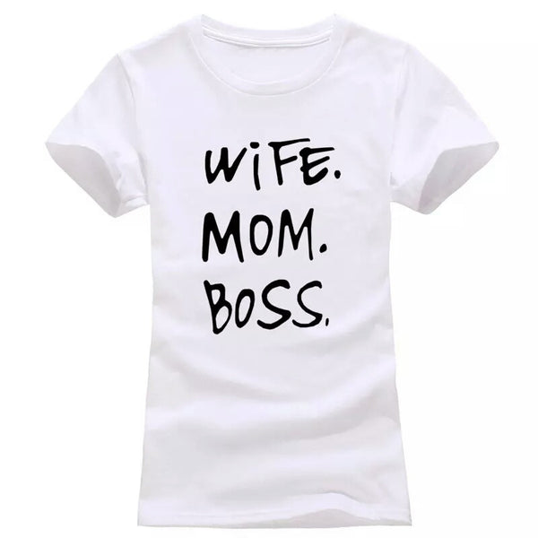 Wife.Mom.Boss Tee (3 Colours)