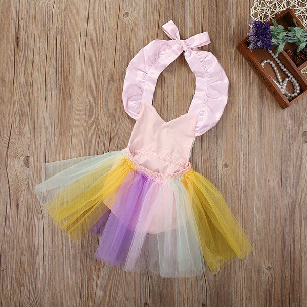 Unicorn Glam Tutu Romper