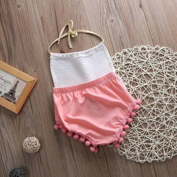 Summer Tassel Romper