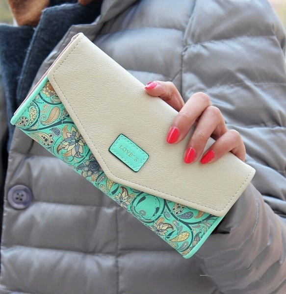 Vintage Floral Clutch Purse (5 Colours)