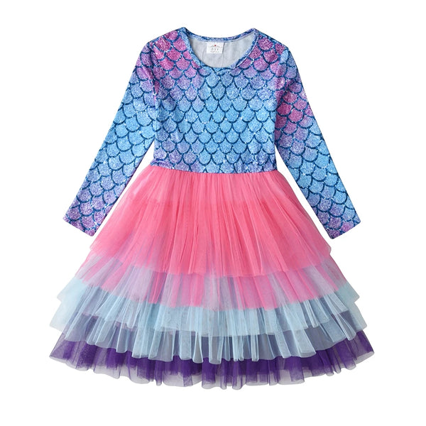 Destiny Mermaid Longsleeve Dress