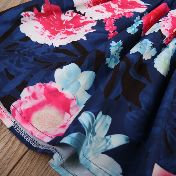 Mother & Daughter Matching Floral Dresses