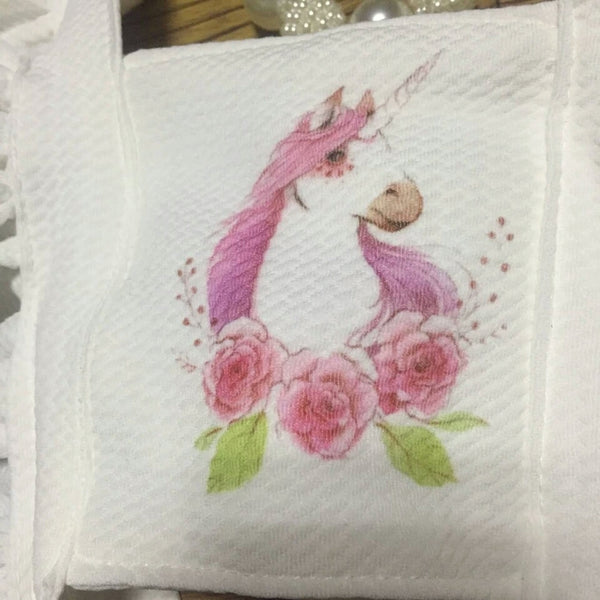 Unicorn Romper With Necklace Set