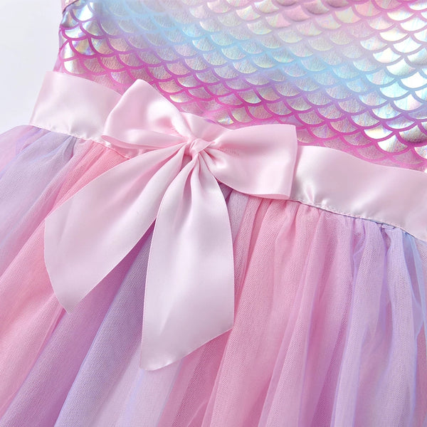 Macey Pink Bow Dress