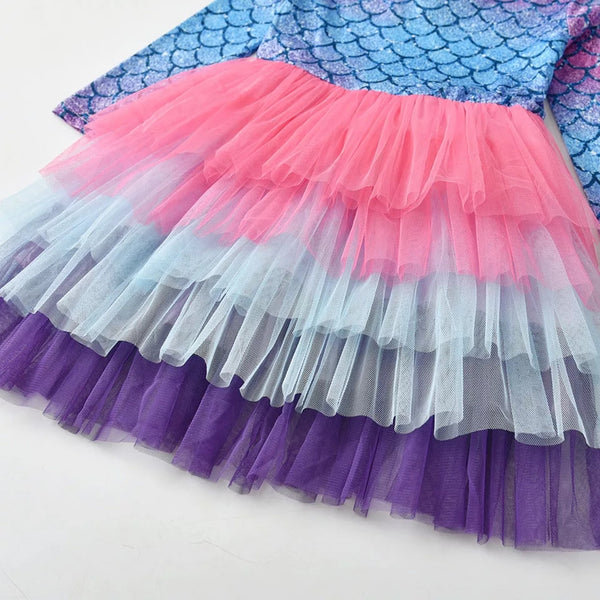 Destiny Mermaid Longsleeve Dress