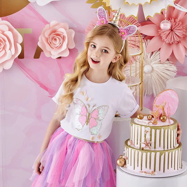 Lily Mae Butterfly Tee