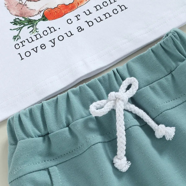 Crunch. Crunch! Love You a Bunch 2 Piece Set