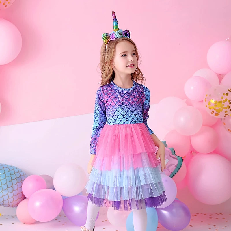 Destiny Mermaid Longsleeve Dress