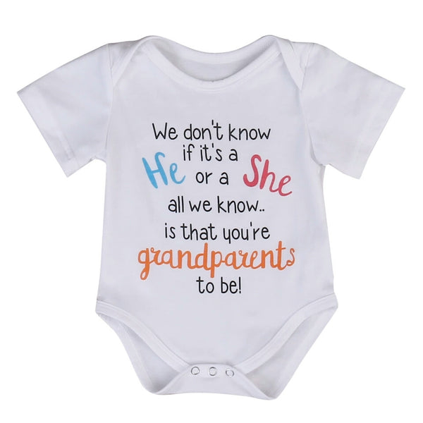 Pregnancy Announcement Bodysuit