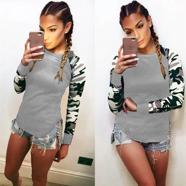 Stella Camo Blouse (5 Colours)