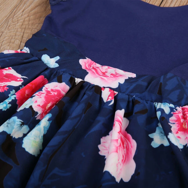 Mother & Daughter Matching Floral Dresses