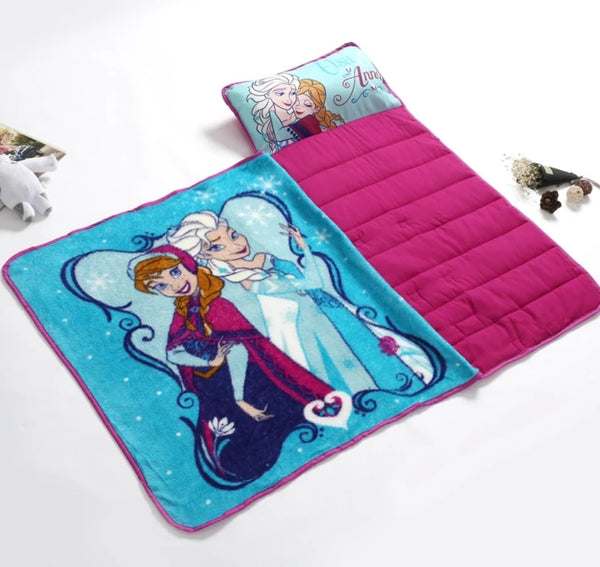 Character Portable Travel Nap Mat with Blanket & Pillow (12 Designs)