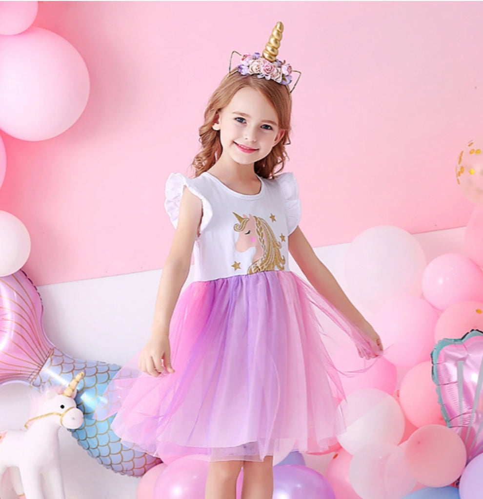 Unicorn Sweet Pastel Dress