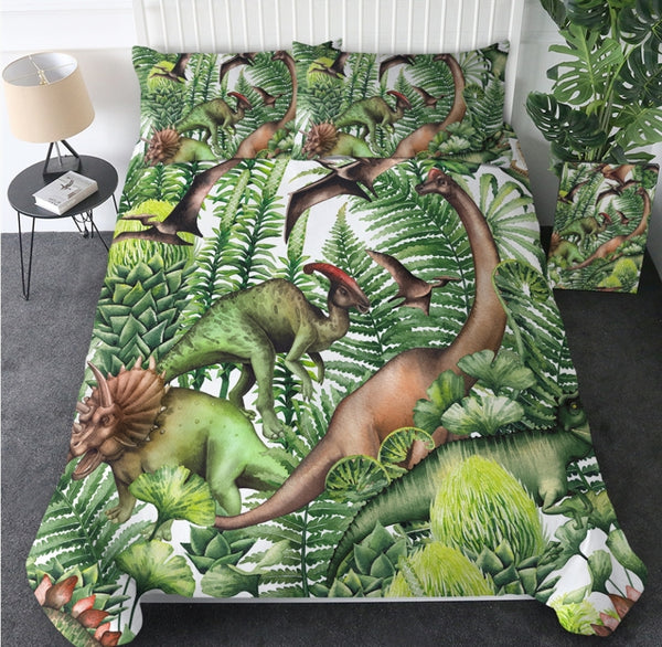 Dinosaurs Bedding Sets - 9 Designs (All Sizes Available)