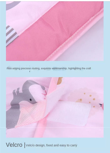 Toddler Travel Nap Mat with Blanket & Pillow (16 Designs)