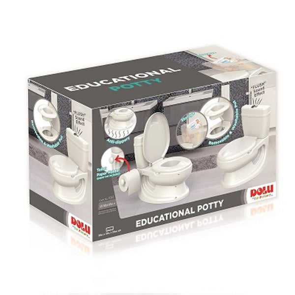 Dolu Kids Educational Potty - White