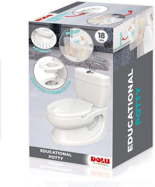 Dolu Kids Educational Potty - White