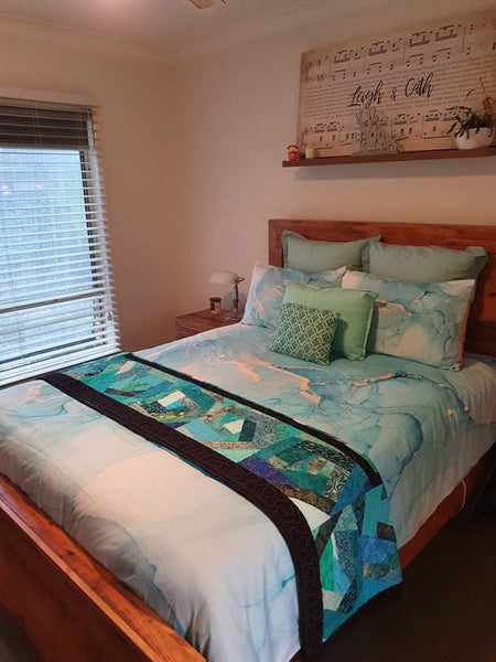 Marble Ink Bedding Set (All Sizes Available) 12 Colours