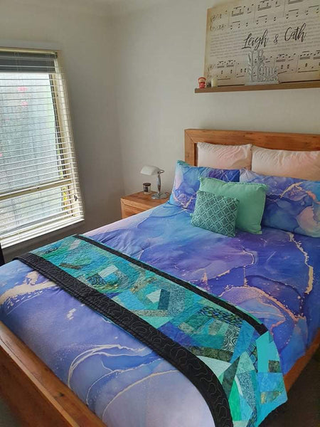 Marble Ink Bedding Set (All Sizes Available) 12 Colours