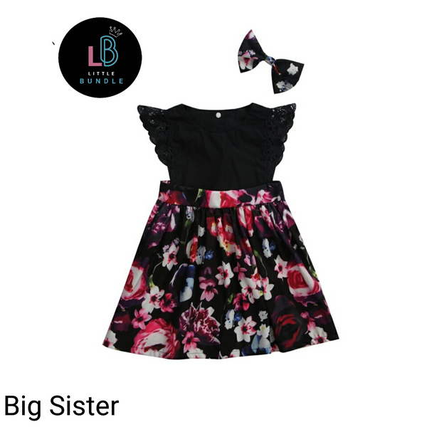 Sister Floral Matching Dresses