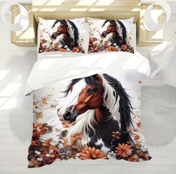 Horses Bedding Sets - 11 Designs (All Sizes Available)