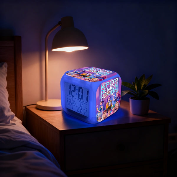 K-POP Demon Hunters Digital Alarm Clock