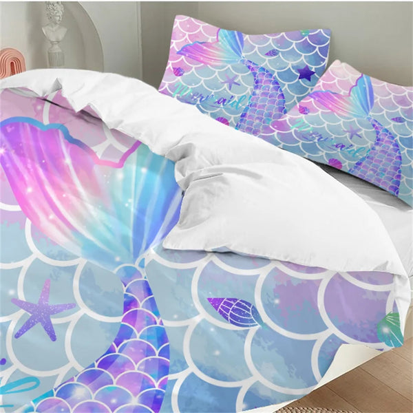 Mermaid Tail Bedding Set (All Sizes Available)