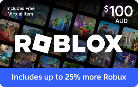 $100 Roblox Digital Gift Card + Free Virtual Item - Worldwide Redemption [Digital Code]