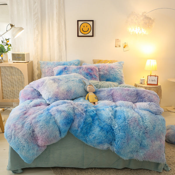 Fluffy 3 Piece Quilt Cover Set (12 more Colours)