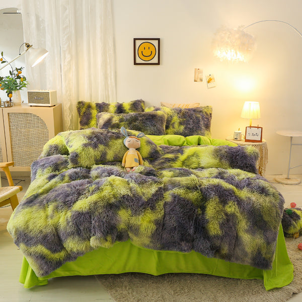 Fluffy 3 Piece Quilt Cover Set (12 more Colours)