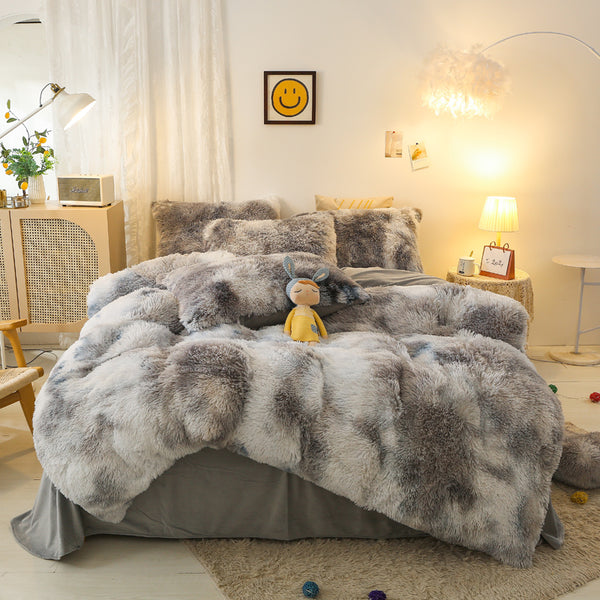 Fluffy 3 Piece Quilt Cover Set (12 more Colours)