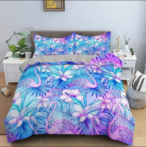 Flamingo Bedding Set (All Sizes Available)