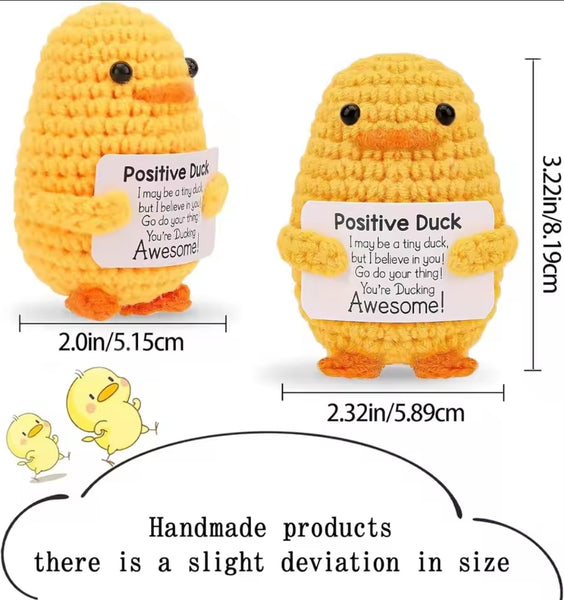 Handmade Emotional Support Mini Crochet Plush with Card - Animals