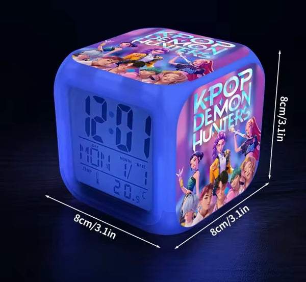 K-POP Demon Hunters Digital Alarm Clock
