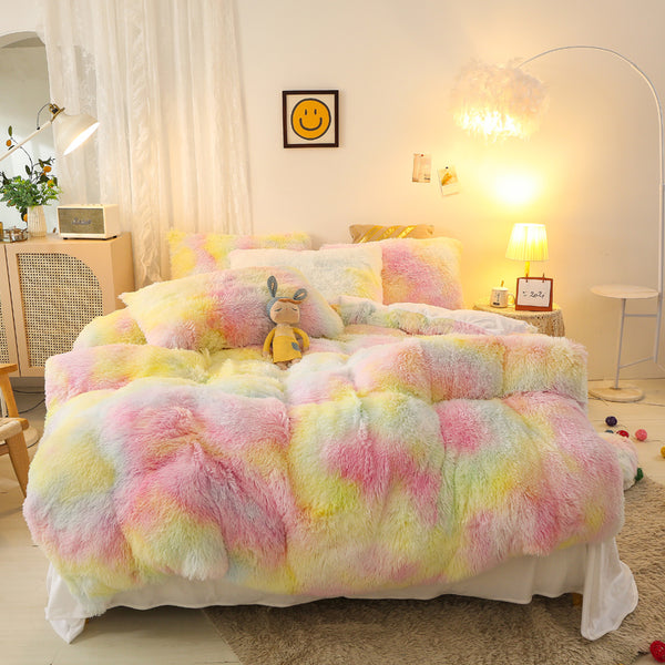 Fluffy 3 Piece Quilt Cover Set (12 more Colours)