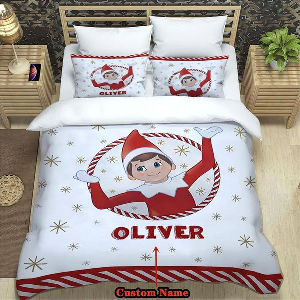 Personalised Elf on the Shelf Bedding Set (All Sizes Available)